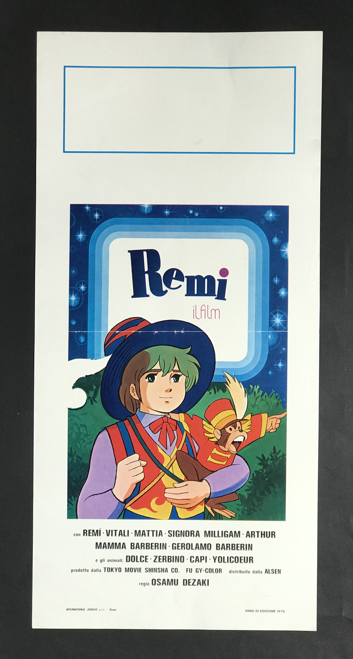 Cinema Locandina Poster Remi Con Remi Mattia Dolce Zerbino Dezaki Animazione Ebay